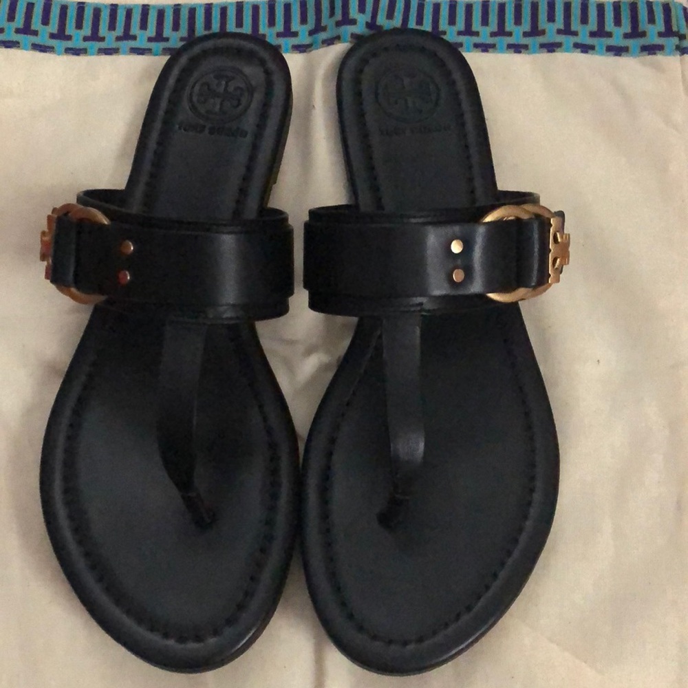 Tory Burch Black Sandals